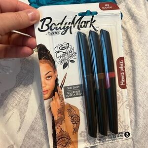 BodyMark by BIC Temporary Tattoo Marker Henna Vibes 3pack